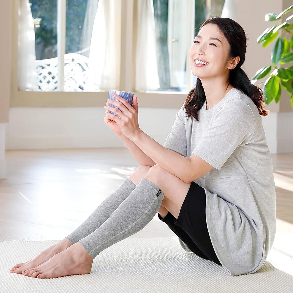 Bedrock BS Leg Warmers Pairs for Both Warm But Not Hot For Cold and Tired Feet That You Have Given Up On BSFINE BA0110 Made In Japan [“Wearable Bath”