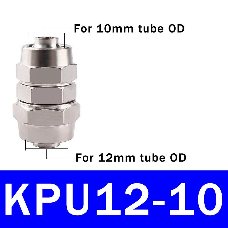 10Pcs PU-4 6 8 10 12 14 16 MM OD Hose Tube Connect PU Tube Direct Pneumatic Connector Quick Fast Twist Air Hose Tube Fitting