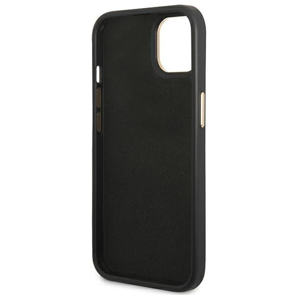 Guess Guhcp14Mhg4Shk Iphone 14 Plus/ 15 Plus 6.7 Czarny/Black Hard Case 4G Vintage Gold Logo