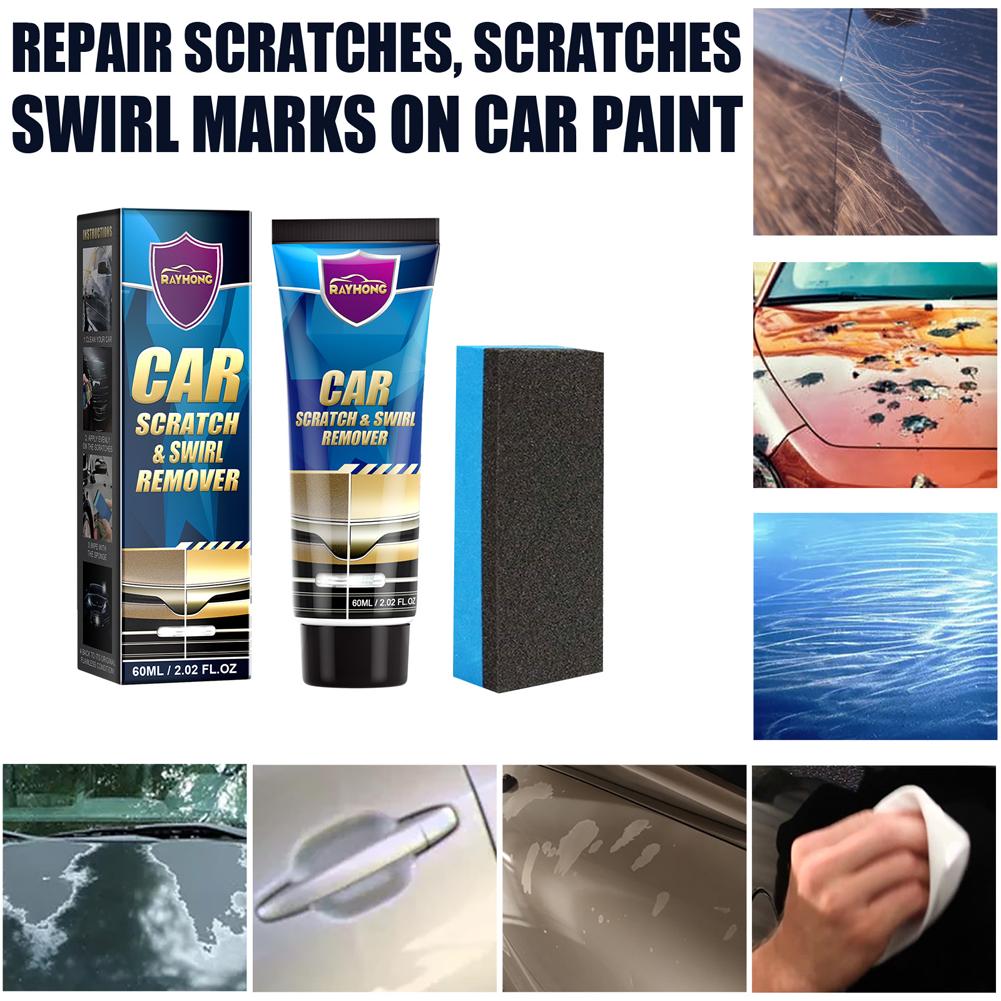 15/60ml Car Paint Protection Polishing Auto Polishing Kit with Sponges Car Scratch Repair Paste Car Polish Scratch Remover