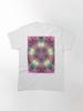 Pentangle Pastel Shades Multicolored Kaleidoscope Pentangle Pattern 12 Classic T-Shirt
