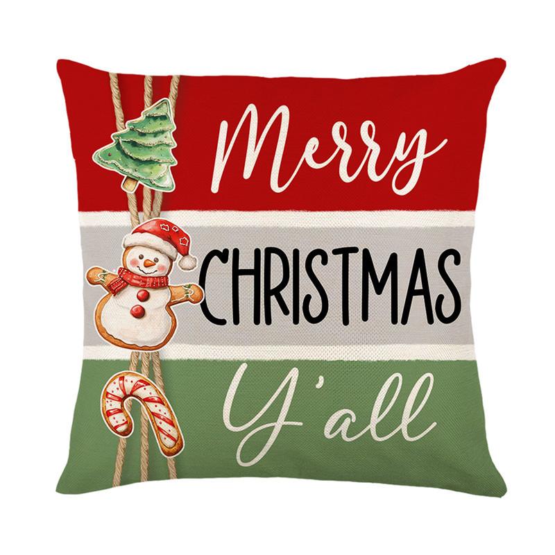

Pillowcases Without Core Christmas Pillows Bedroom Bedside Cushions Living Room Sofa Pillows 45 * 45Cm (without pillow core)