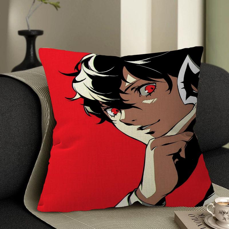 Persona 5 Gaming Pillow Cover Sofa Cushion Cover Home Room Decoration Children Gift