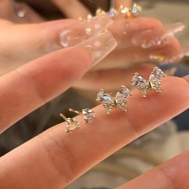 

Серьги-гвоздики «Бабочка» Женские серьги Нишевые серьги Design Sense Премиум-серьги