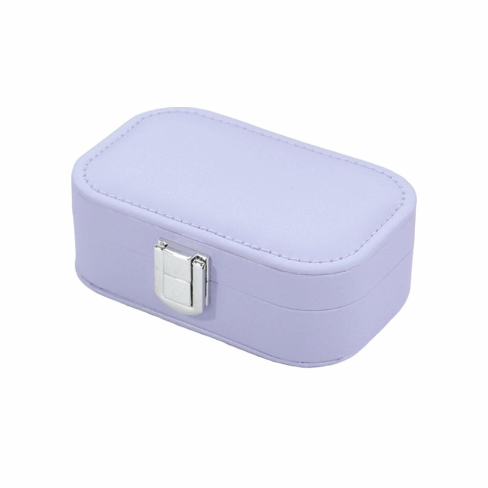 Snap Button Jewelry Storage Box Dustproof Jewelry Display Plate  Jewelry Organization