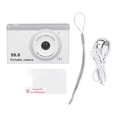 Digital Camera Auto Focus Compact Small Camera with Front Rear Dual Cameras 8x Digital Zoom 2.4