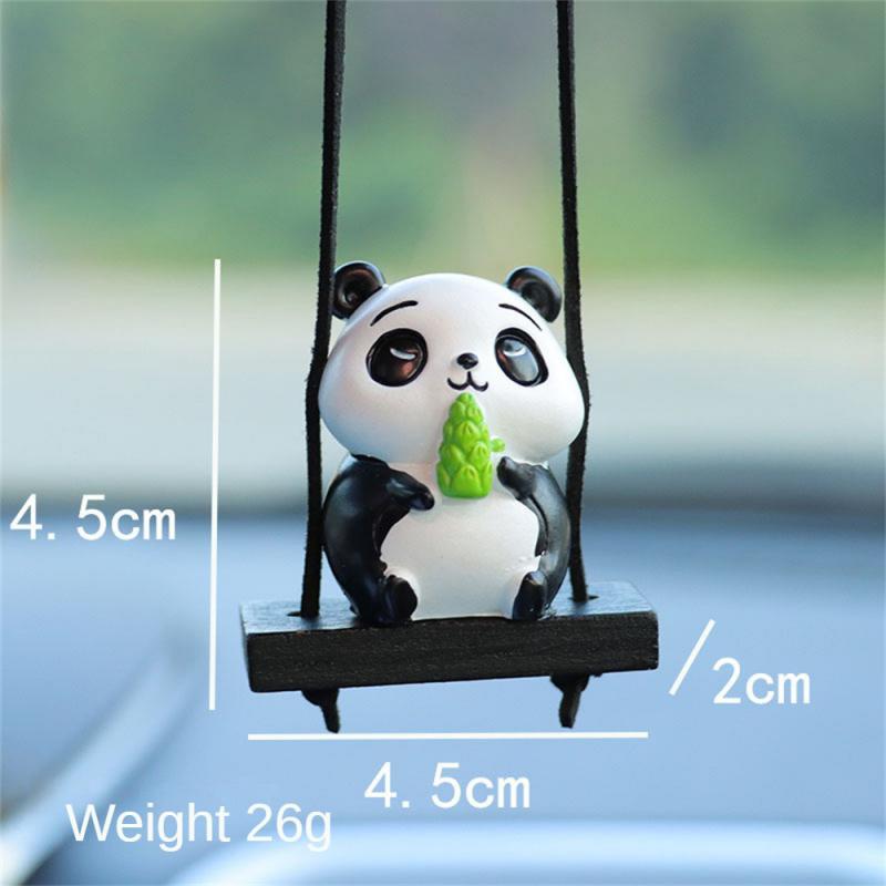 Panda Car Accessories Beautiful And Practical Creativity Home Decorations Panda Pendant Repeated Use Panda Household Products