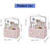 Kosmetik-Organizer mit viel Platz zur Aufbewahrung verschiedener Kosmetik-Accessoires für Beauty-Enthusiasten und Make-up-Künstler