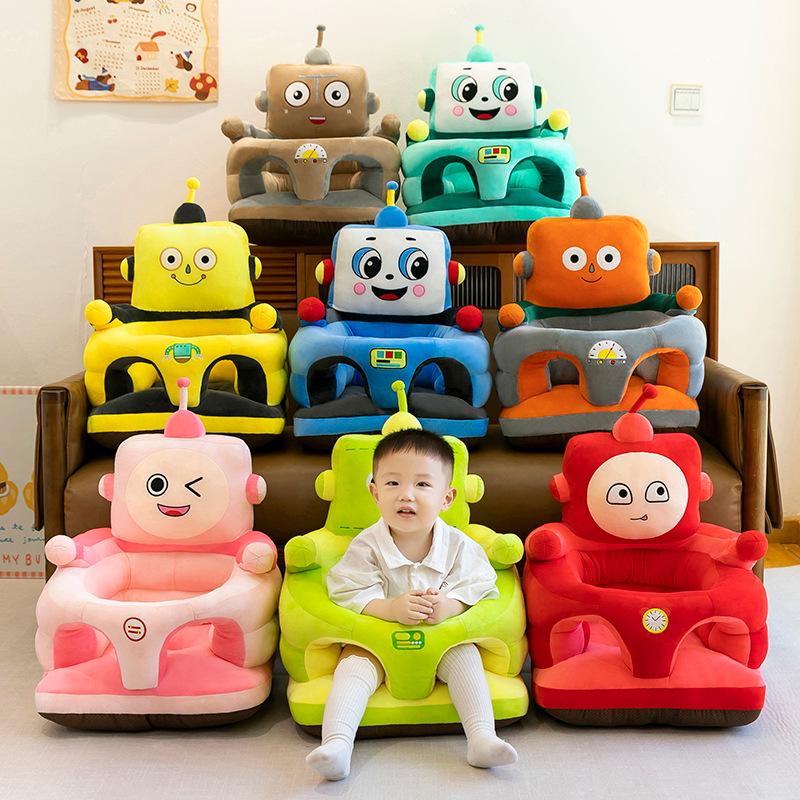 Cute Cartoon Baby Sofa - Plush Toddler Chair and Booster Stool cm
