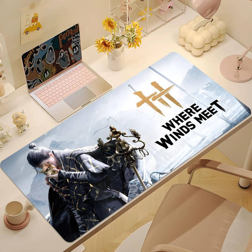 Game Meet WWhere Winds Cool Mouse Pad Nonslip Thickened MousePad Large Writing Lockedge Gaming Cushion Office Student