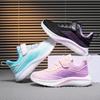 Atmungsaktive Flyknit-Mesh-Kindermädchen-Freizeit-Sportschuhe zum Laufen