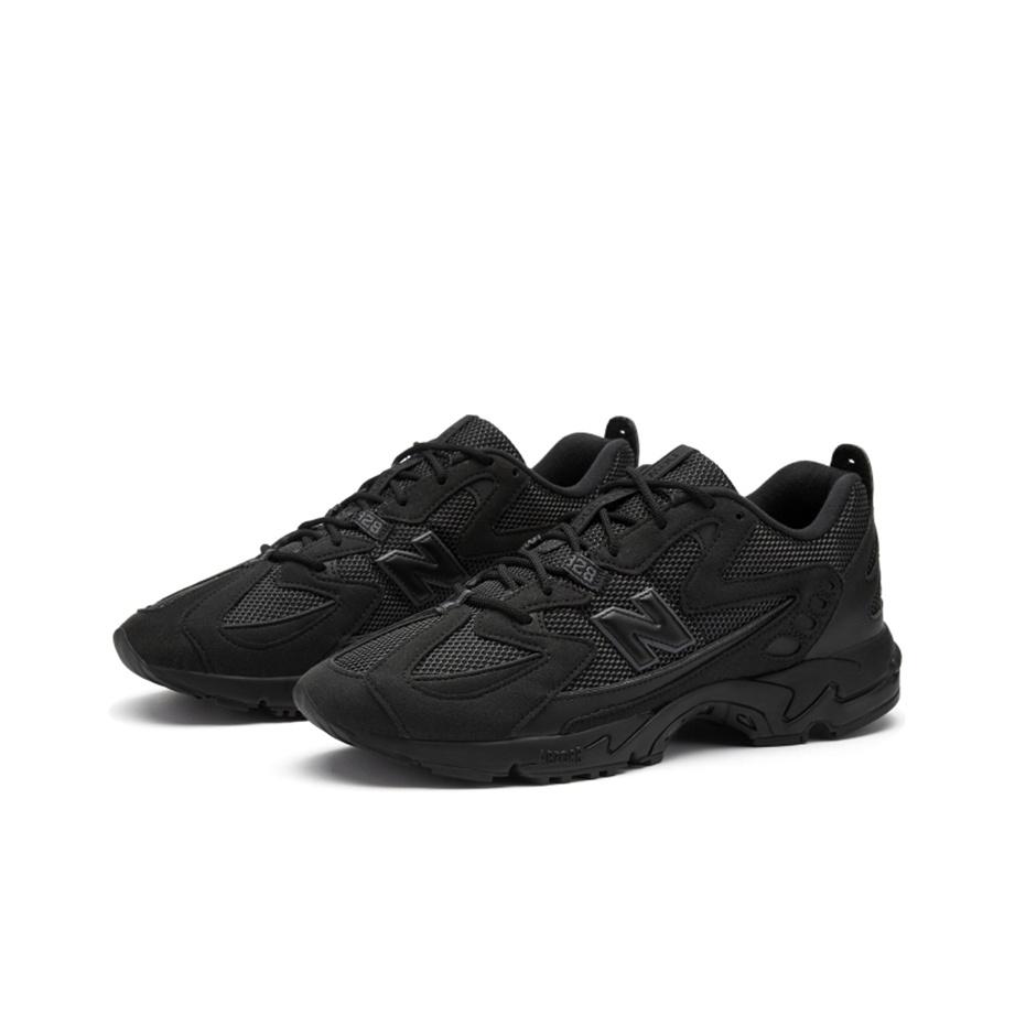 New Balance Nb 828 Tyg Syntetiskt Läder Sporttrend Låg Topp Vardagsskor Unisex Vardagsskor Svart ML828BM