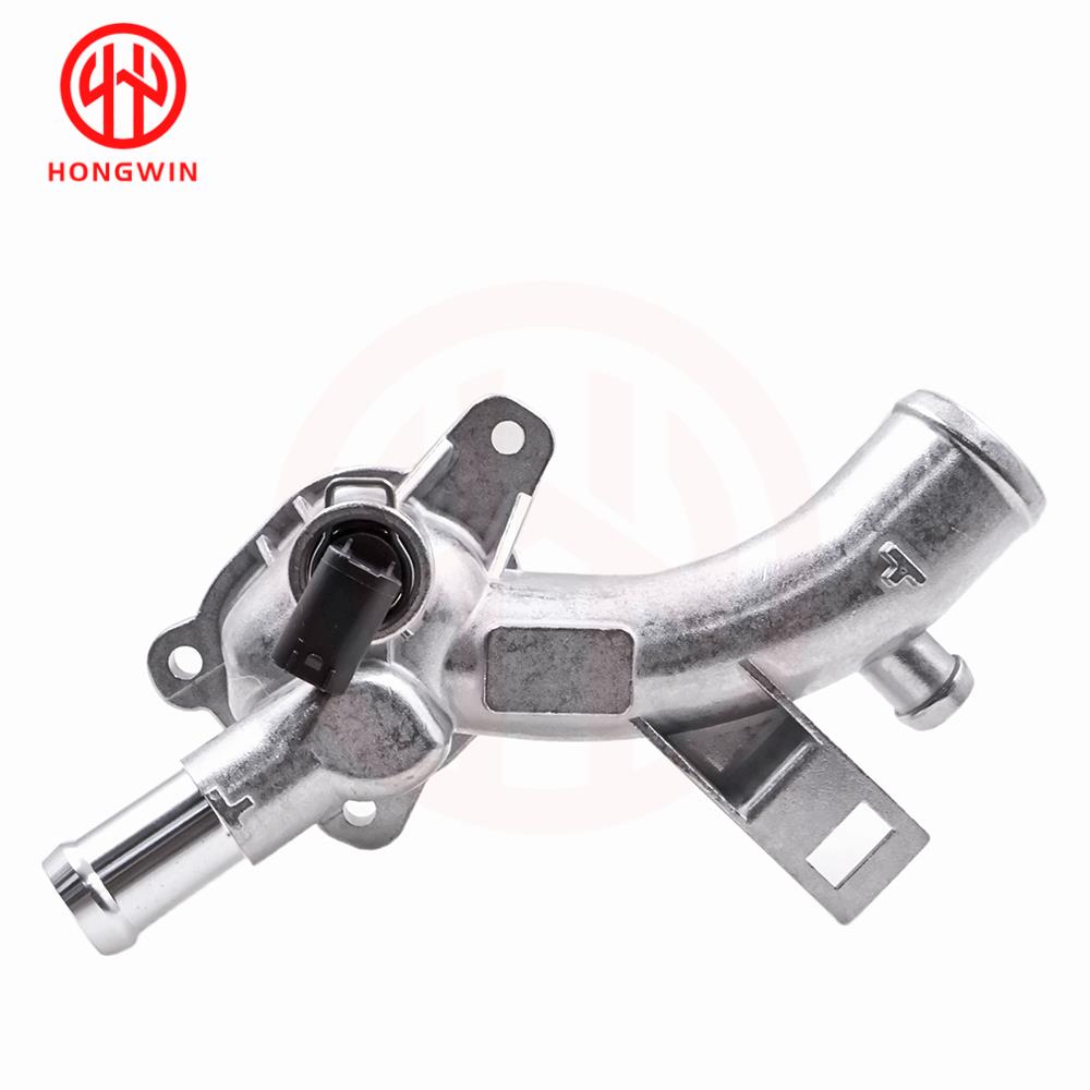 25192985 New Thermostat Housing Water Outlet With Pipe For Opel Astra J Adam Corsa D Meriva B A14XEL A14XER OEM 1338022 55562048