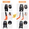 Heavy Duty Wall Mounted Garage Hook for Tools, Bikes, Ladders & More