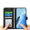 DIERFENG DF-03 Pro Xiaomi Redmi 15 5G (Globální) (169 mm) Pouzdro Lines Imprint Peněženka Kožený Kryt na Telefon s Poutkem na Zápěstí