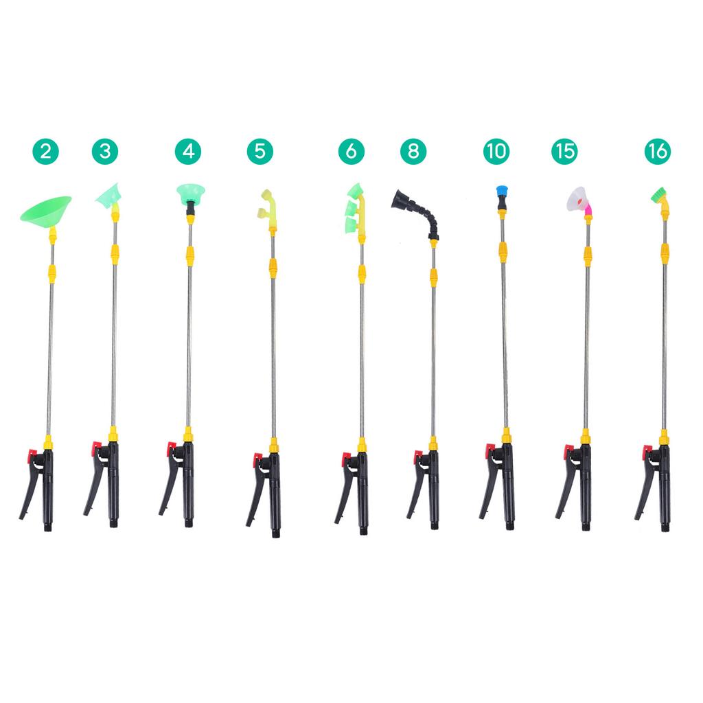 Retractable Spraying Rod Nozzle And Handle Electric Sprayer Outdoor Garden Pesticide Spray Watering Can Accessories