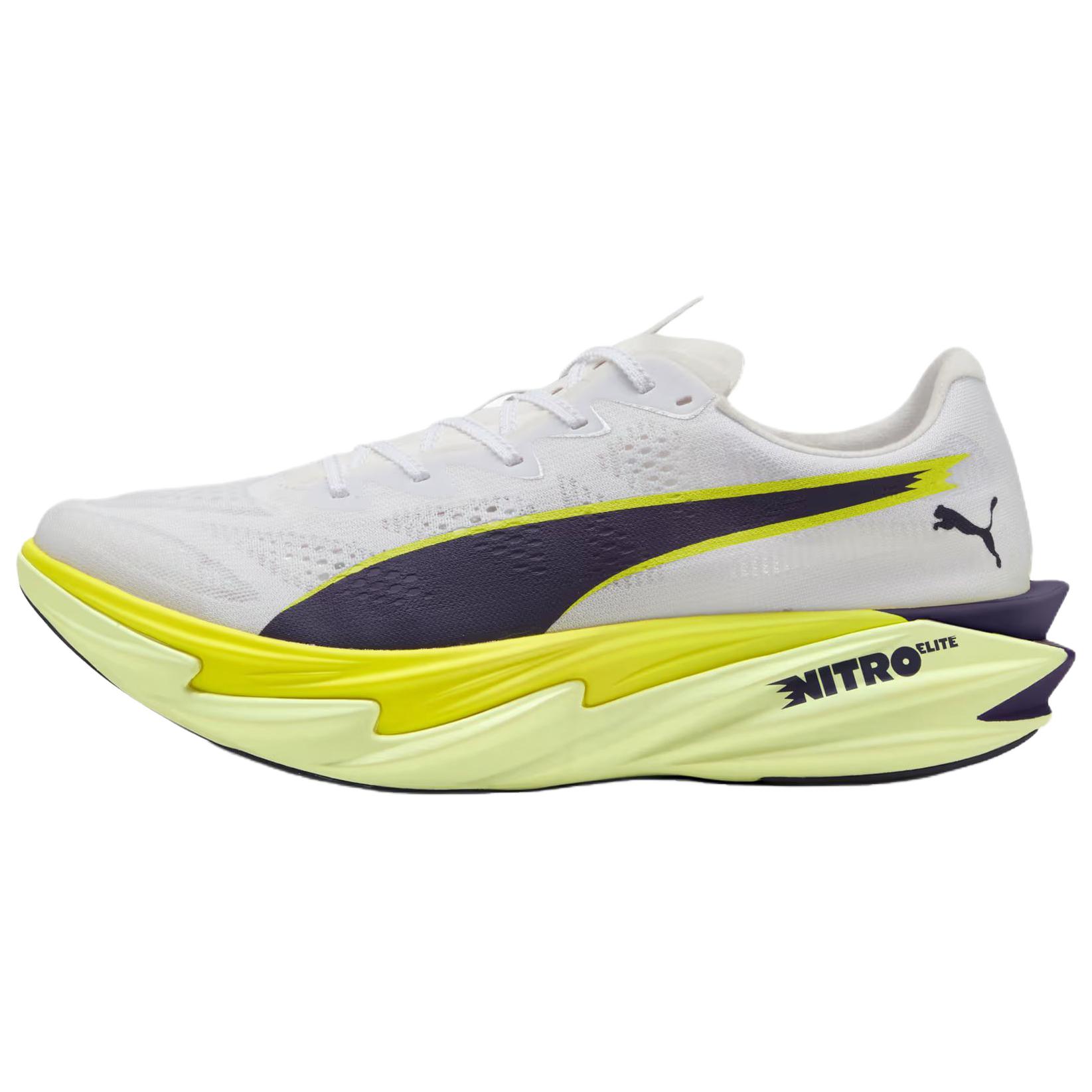 

Puma Deviate Nitro 4 Elite Comfortable Fitting Running Shoes Unisex sneakers White 312127-06 42.5
