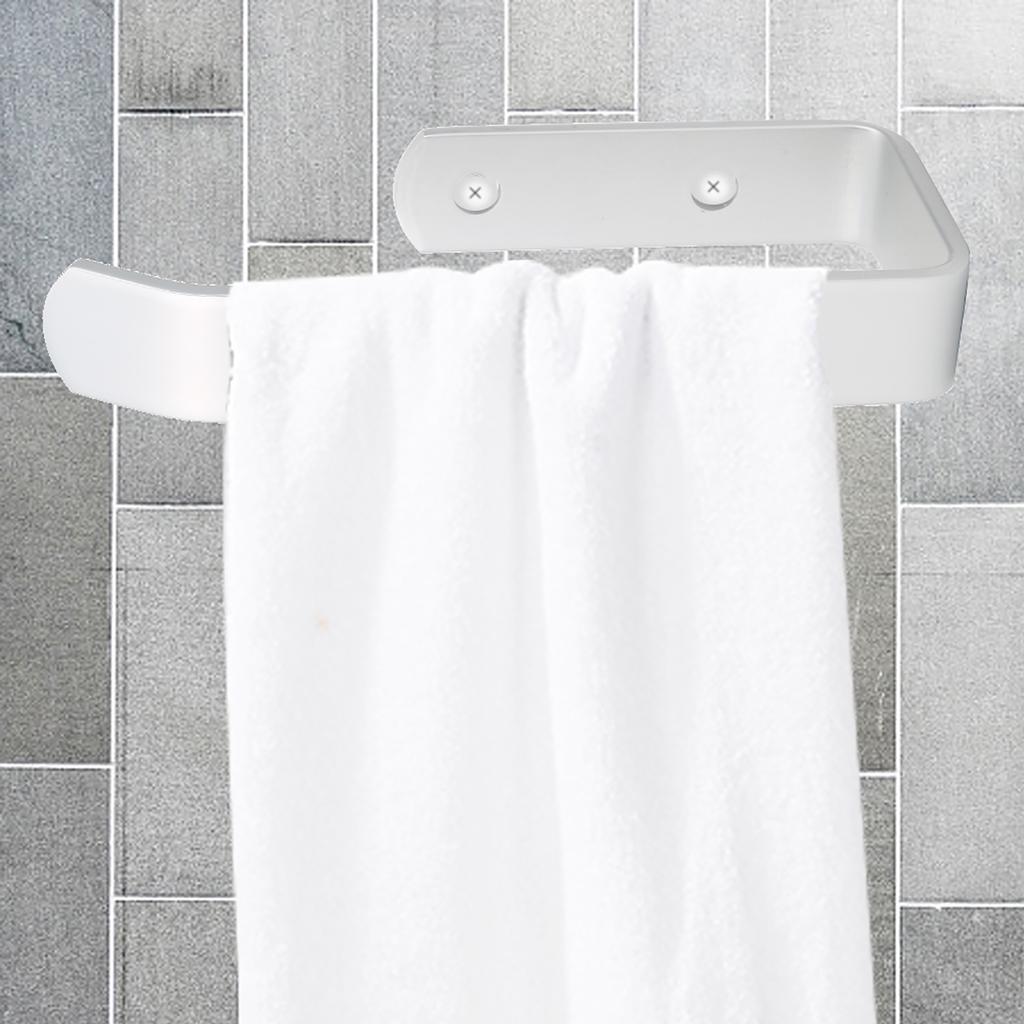 Space Alumina Towel Rack Toilet Paper Holder Bathroom Roll Paper Wall Hanging Storage