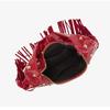 Yogodlns Fashion Personality Women's Underarm Bag Retro Leather Texture Tassel Rivet Bag Versatile Simple Trend Shoulder Bag