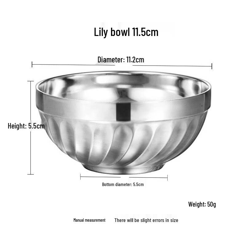 Kids Insulated Stainless Steel Soup Bowl 11.5cm