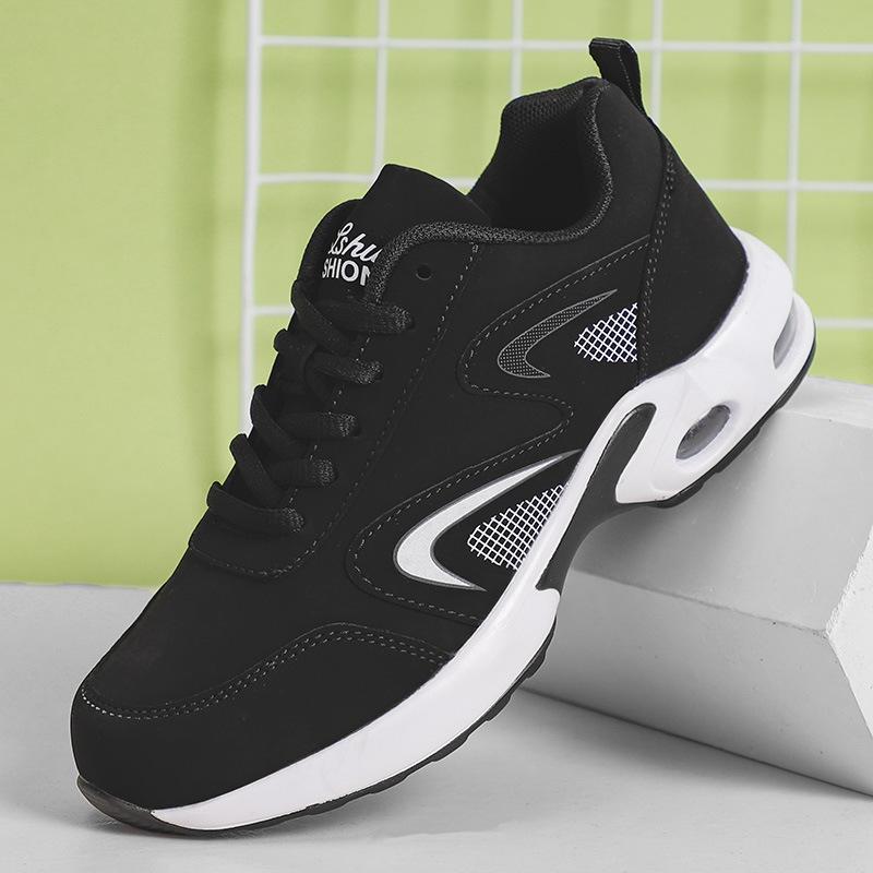 Large Size Casual Air Cushion Sports Walking Shoes Elderly Shoes Soft Sole Autumn Mother Sports Shoes Women'S Running Shoes