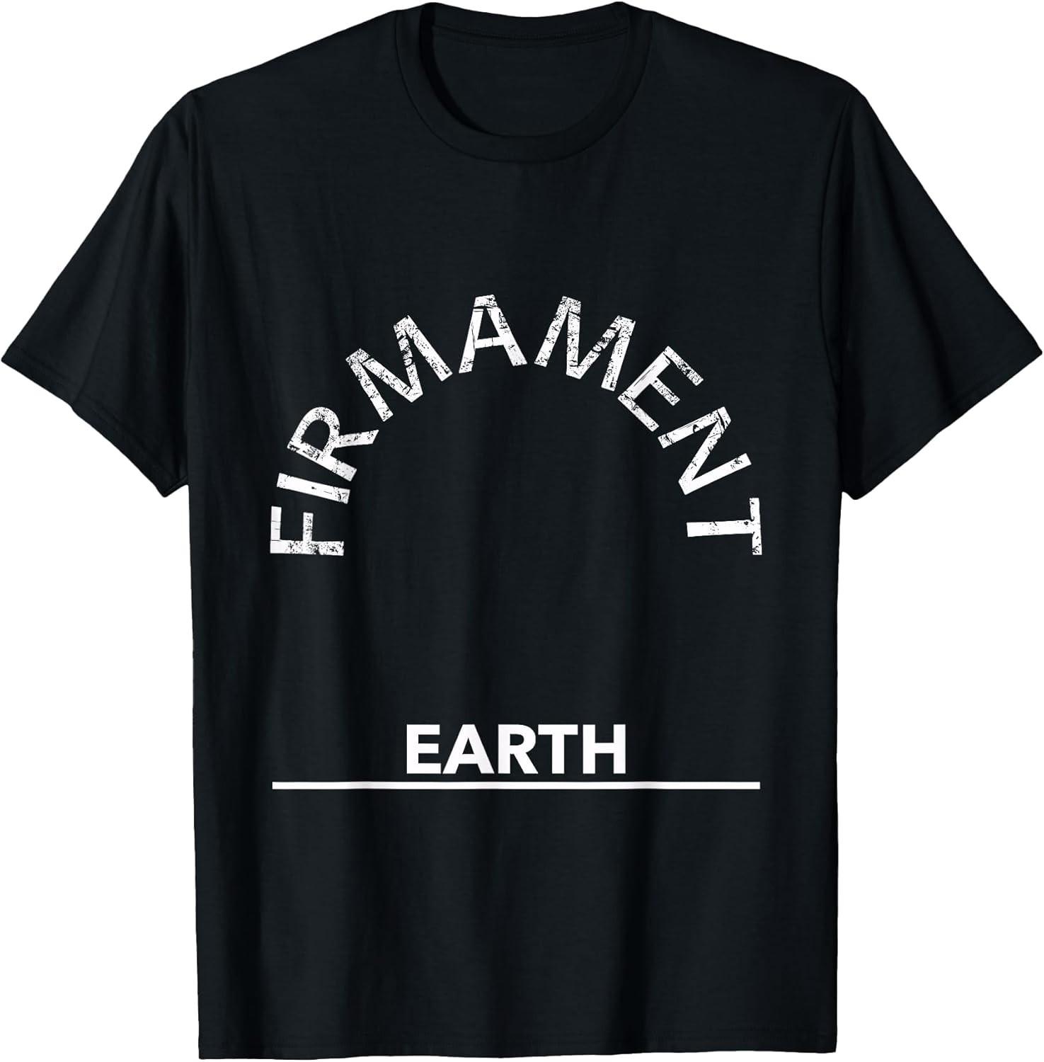 Firmament Flat Earth: Prove Us Wrong! Funny Cotton Tee - MADE IN USA XXXL