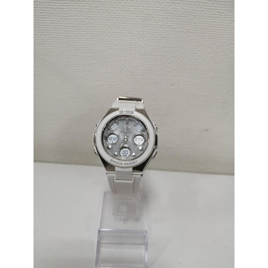 Used CASIO WHT/MSG-W100 GMS BABY-G G-SHOCK