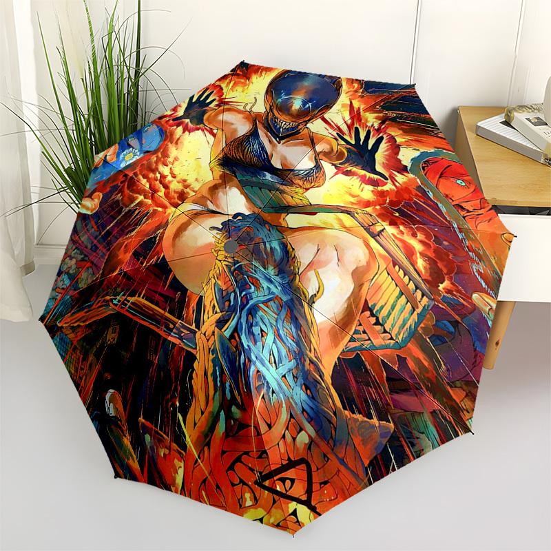 

1pc Power Rangers Inspired Automatic Opening Umbrella with Foldable Design, Perfect for Fans, Travelers, and Daily Use - Ideal Gift for Festivals!U076