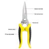 Industrial Multi-Functional Shears for Sheet Metal, Integrated Ceiling, and Wire Cutting