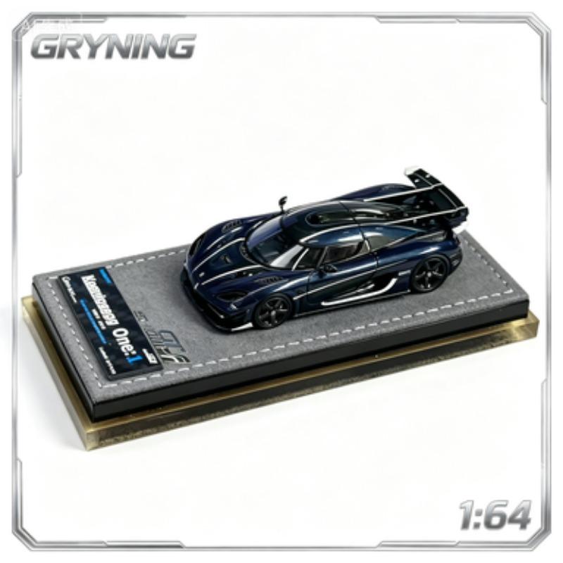GRYNING 1:64 Suzhou GTshow Exclusive Item, Die-cast Alloy Car Model, Gift for Boys, Adult Collection Piece.