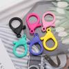 Plastic Snap Hook Key Chain Lamp Shape Buckle Lobster Clasps Glasses Chain Clasps Jewelry Making