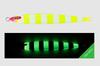Jackall Metal Jig Anchovy Type 0 Flush Fall 80g Chart Glow Stripe (7493)