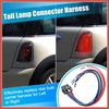ACROPIX Tail Light Wiring Harness for Mini Cooper F55 F56 F57 Tail Lamp Connector Harness Bulb Socket Harness Connector 63217361305 Tail Light Wire