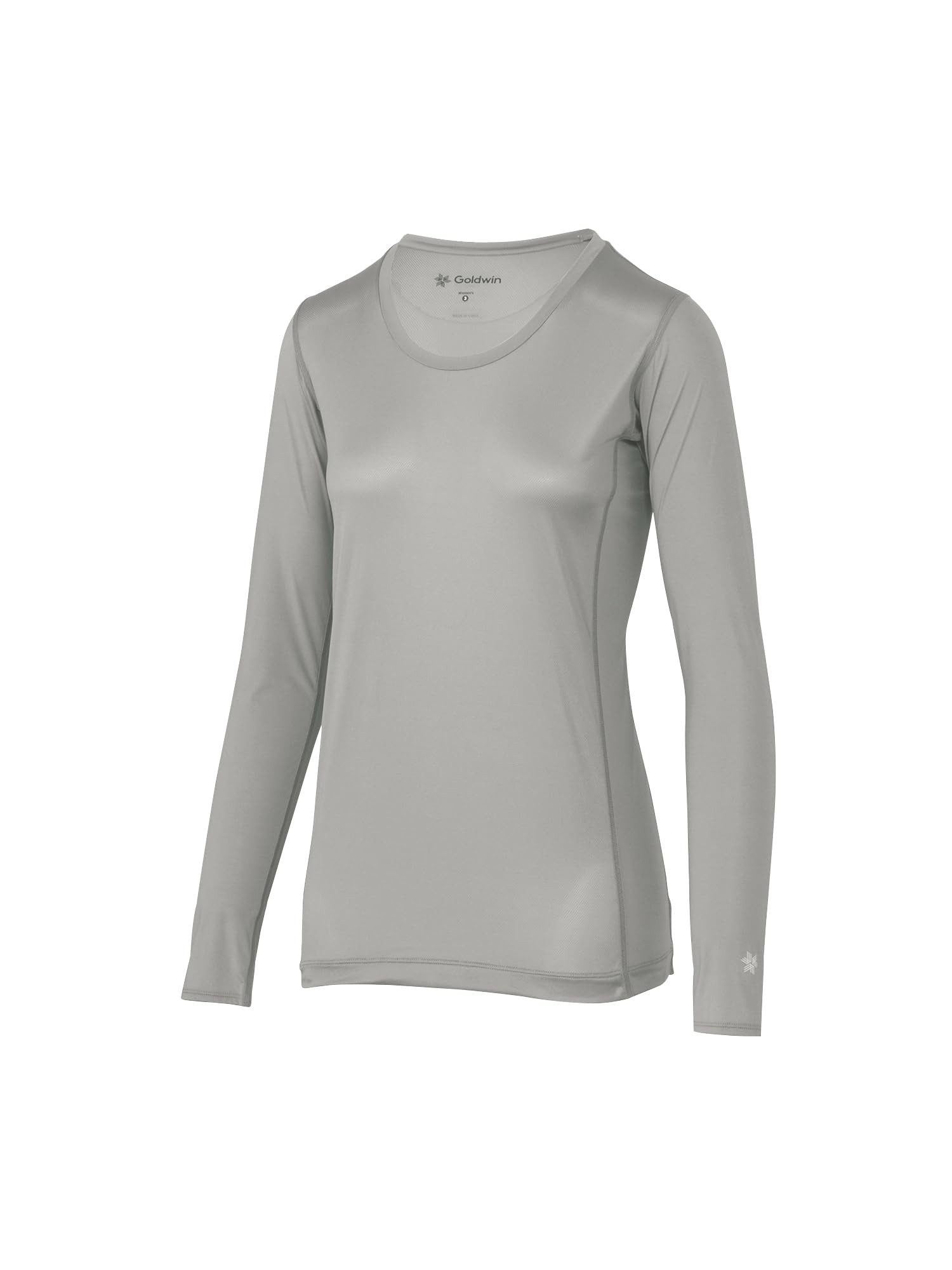 

Cooling Round Neck Long Sleeves GRAY 1 [Goldwin] сірий колір