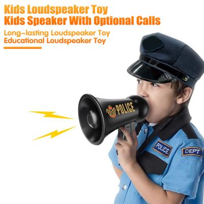 Kinder Tragbares Megafon Spielzeug Sprachalarmmodi Batteriebetrieben Mini Hand-Megafon Kinder