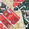 Adhesive Biscuit Package Sealing Xmas Ornament Package Label Gift Paper Sticker Merry Christmas