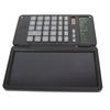 6 Inch Calculators 12 Digit Memo Lock Function Key Silence Dual Power Supply Desktop Calculator with Notepad for Office