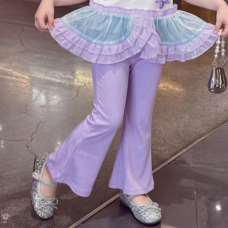 Girls Cartoon Print Short-Sleeve T-Shirt - Summer 2026 New Release 100cm