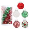 25PCS Christmas Glitter Ball Ornaments Tree Decorations for Holiday Wedding
