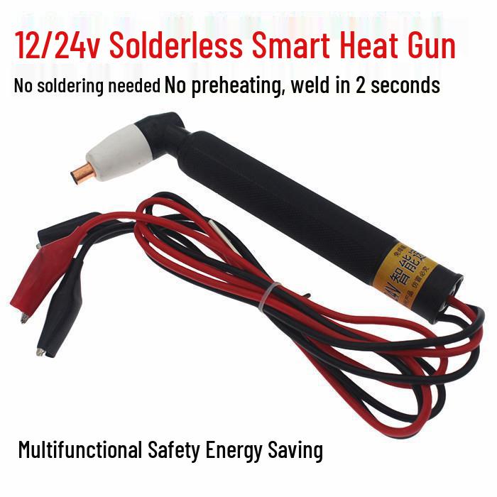 12V/24V Universal Electric Solderless DC Welding Gun with Aluminum Wire Compatibility