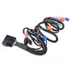 1.6M H4 Headlight 4 Headlamp Relay Wiring Harness Car Light Bulb Socket Plug For Car Auto Headlight Accessories