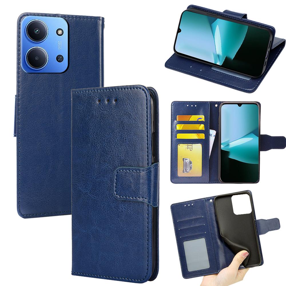 Wallet Case for Xiaomi Redmi 15C 4G (EU) (173mm)/15C 5G (EU) (173mm)/Poco C85 4G (173mm) PU Leather + TPU Folding Stand Phone Cover