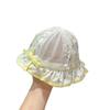 Summer Thin Baby Girl Sun Hat Cute Princess Adjustable Infant Bucket Hat Breathable UV Protection Trendy