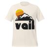 Vail Ski Resort T-Shirt: Retro Colorado Mountains - Cotton Tee