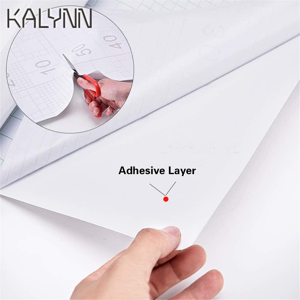 White Wood Self-Adhesive Wallpaper for Kitchen Cabinet Locker Vinyl  Liner Sticker 60cm Width Desktop Decoration Contact Paper