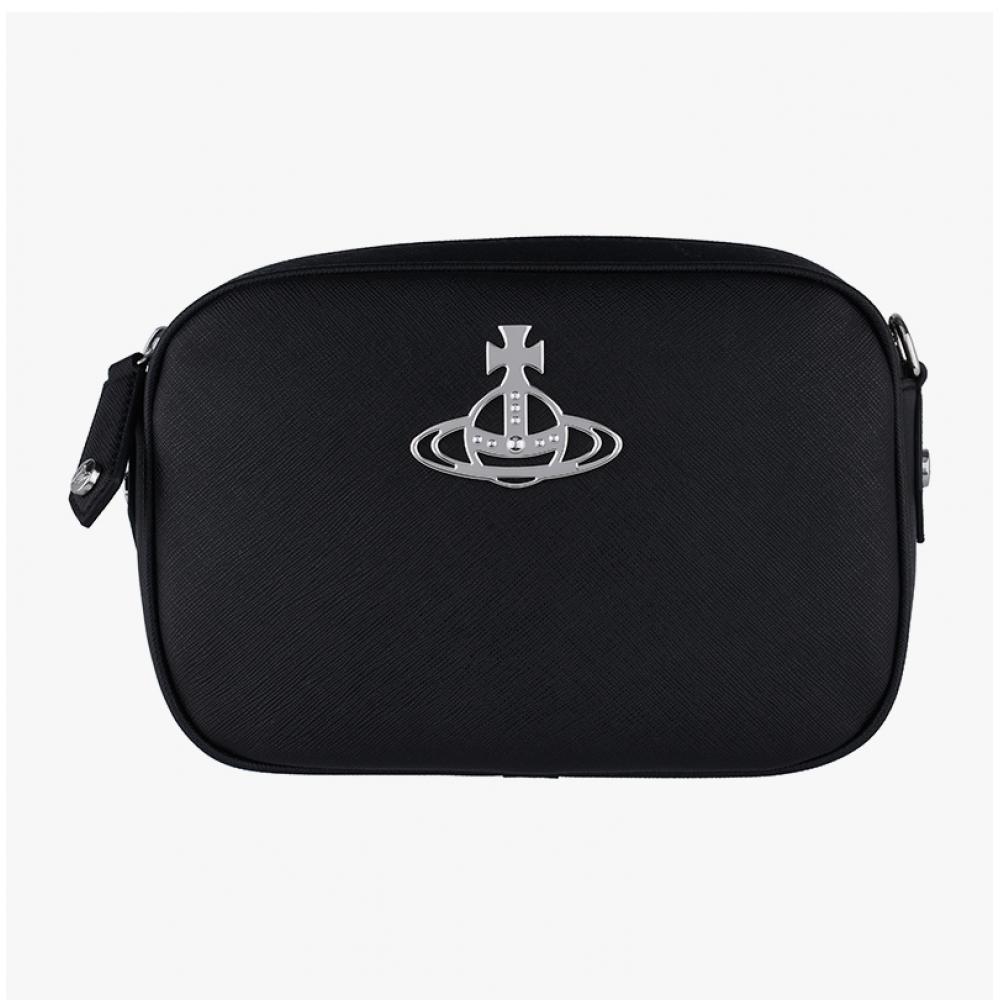 Vivienne Westwood Anna Saffiano Camera Bag Crossbody 48020003u S0021 N401