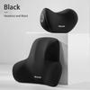 Car Headrest Pillow Lumbar Support Memory Foam Neck Pillow Waist Support Removable Washable Backrest Universal Vehicle Cushion