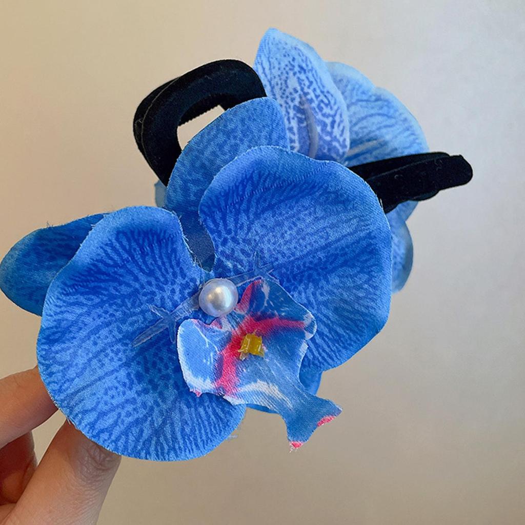 Fashion Pearl Flower Hair Clips For Women Bohemia Large Hair Claw Clamp Hairpins Barrettes Girls Beach Hair Accessories Headwear