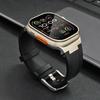 Soft Silicone Strap for Apple Watch Ultra 3 2 49mm 46mm 45mm 44mm Rubber Band for IWatch Series 11 10 9 8 7 6 5 SE 3 2 Bracelet