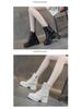 2025 New Women's British Style Ankle Boots - Autumn Collection, Versatile Thick Sole Martin Boots with Inner Lift for a Slimming Effect